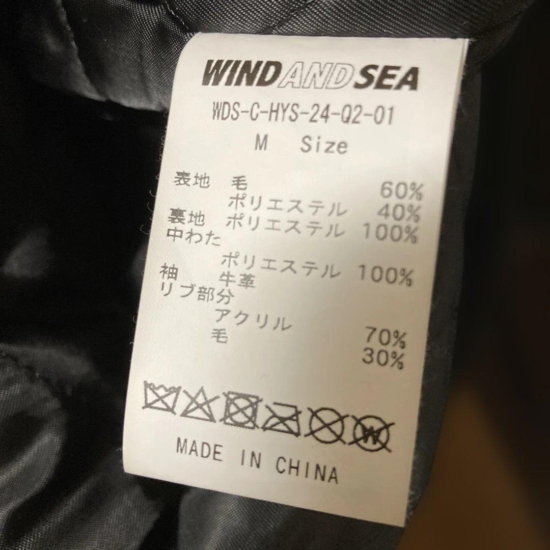 納品書付　ヒステリックグラマー WIND AND SEA スタジャン