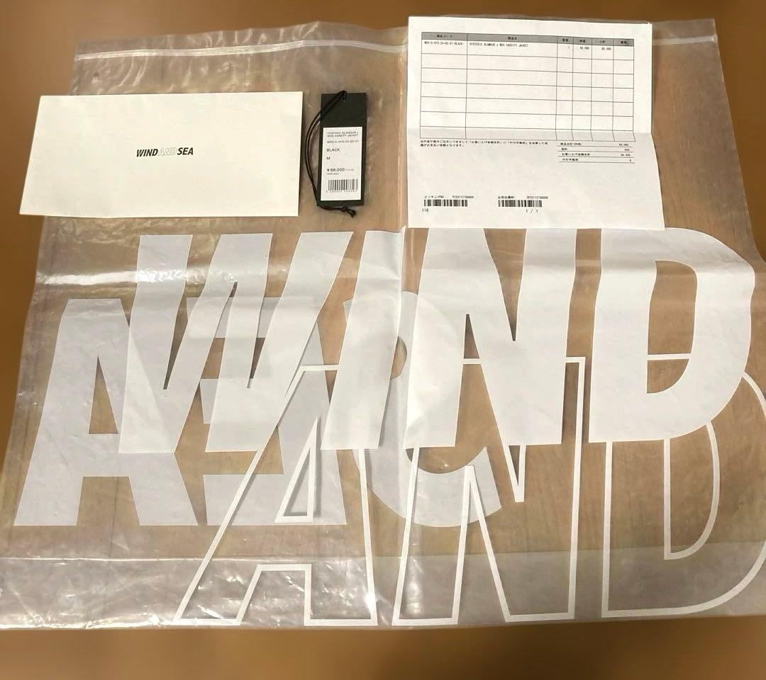 納品書付　ヒステリックグラマー WIND AND SEA スタジャン