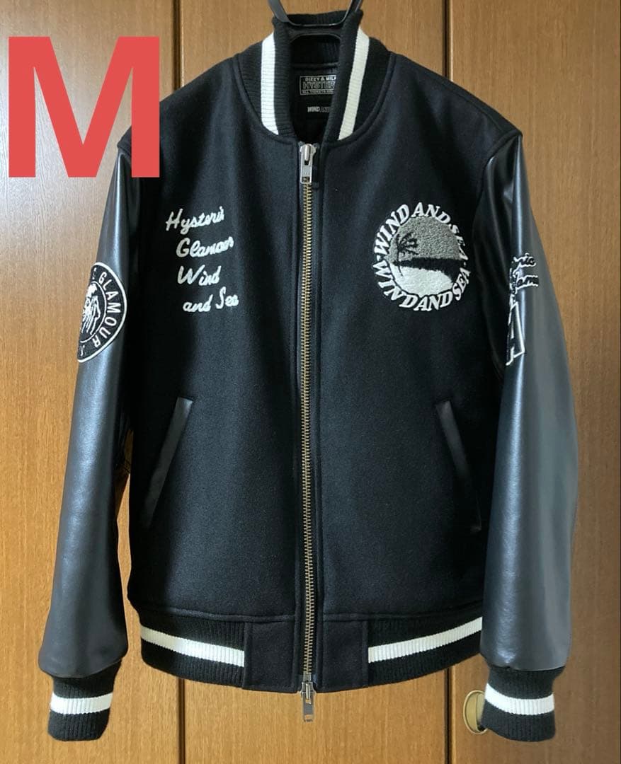 納品書付　ヒステリックグラマー WIND AND SEA スタジャン