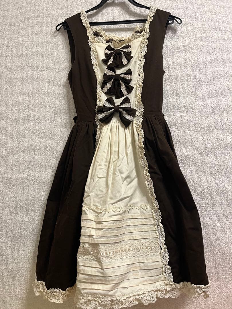 イノセントワールドクラシカルリボンジャンパースカート