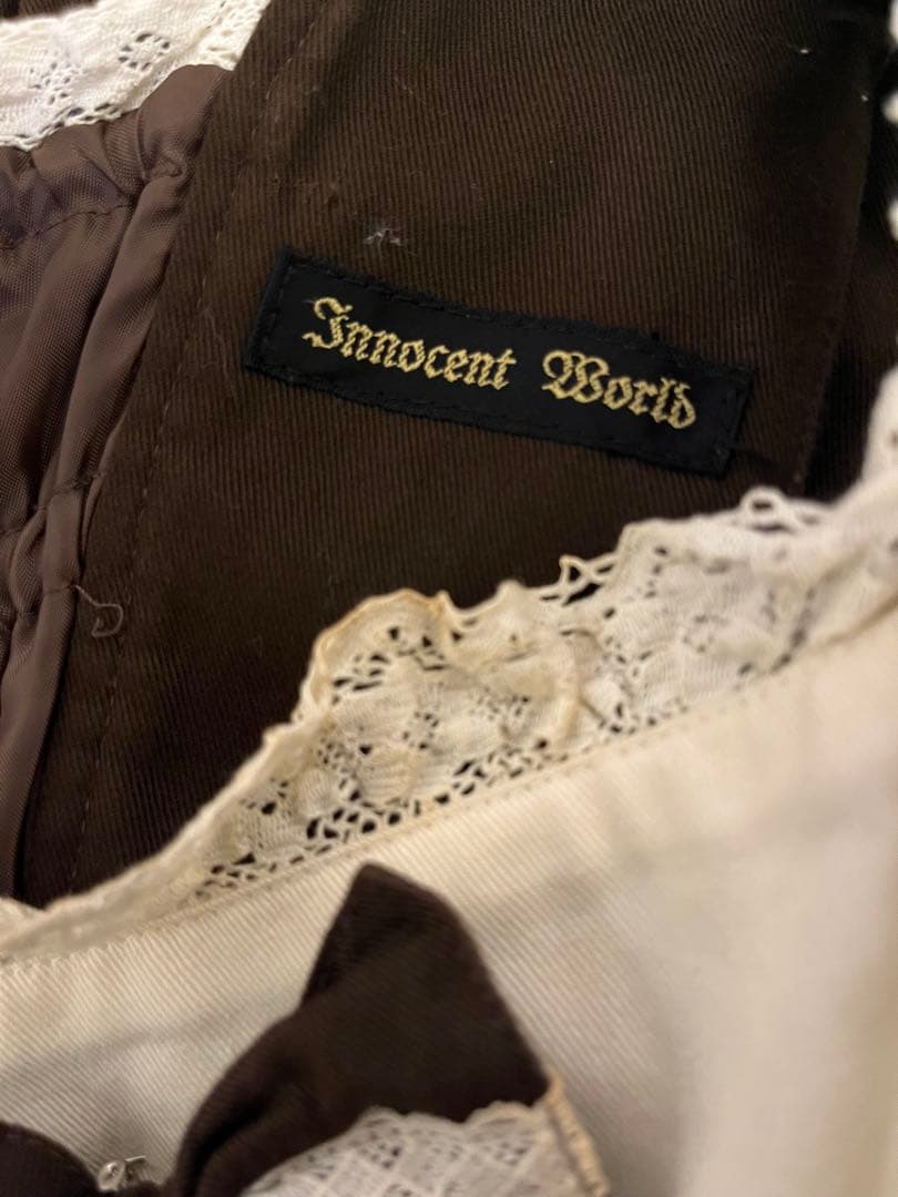 イノセントワールドクラシカルリボンジャンパースカート