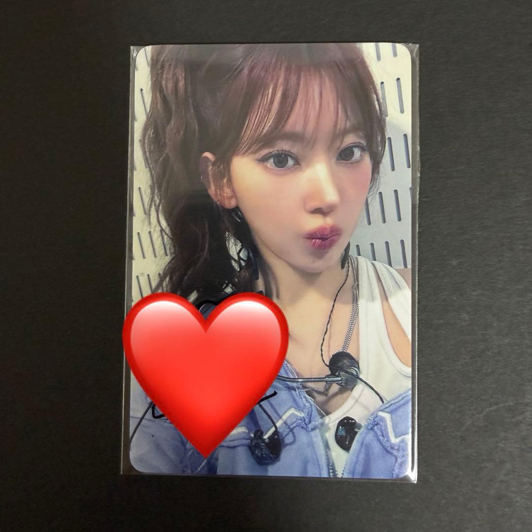 LE SSERAFIM チェウォン 直筆サイン入り ラキドロ トレカ　サクラ