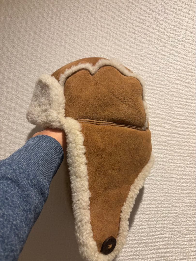 UGG ムートンフライトキャップ