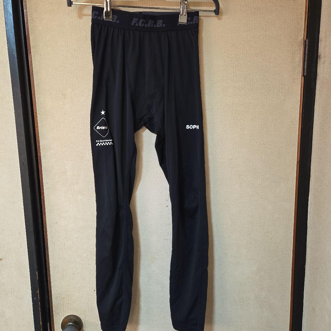 エフシーアールビーFCRBソフSOPHブラックレギンス S