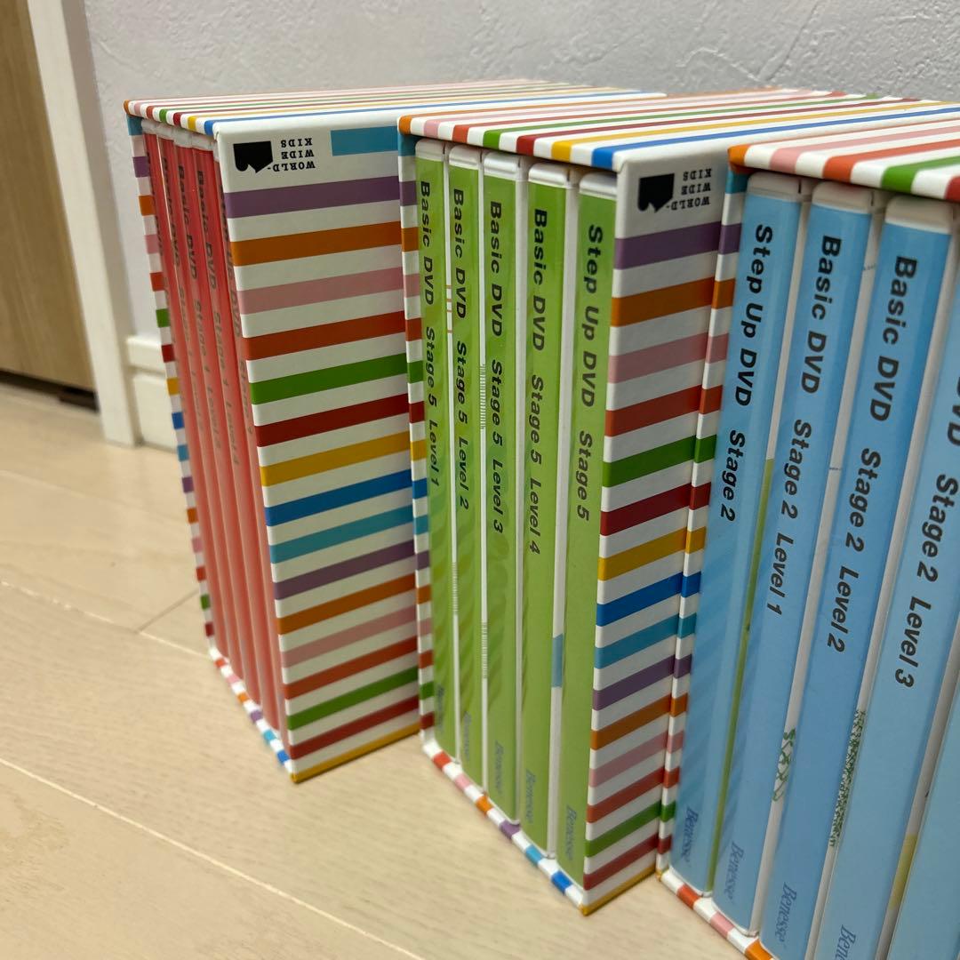 美品 ワールドワイドキッズ DVD 全30巻 英語　幼児教育 ベネッセ wwk