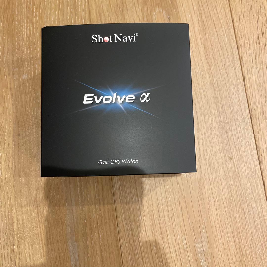 Shot Navi Evolve α ホワイト　ゴルフ GPSウォッチ