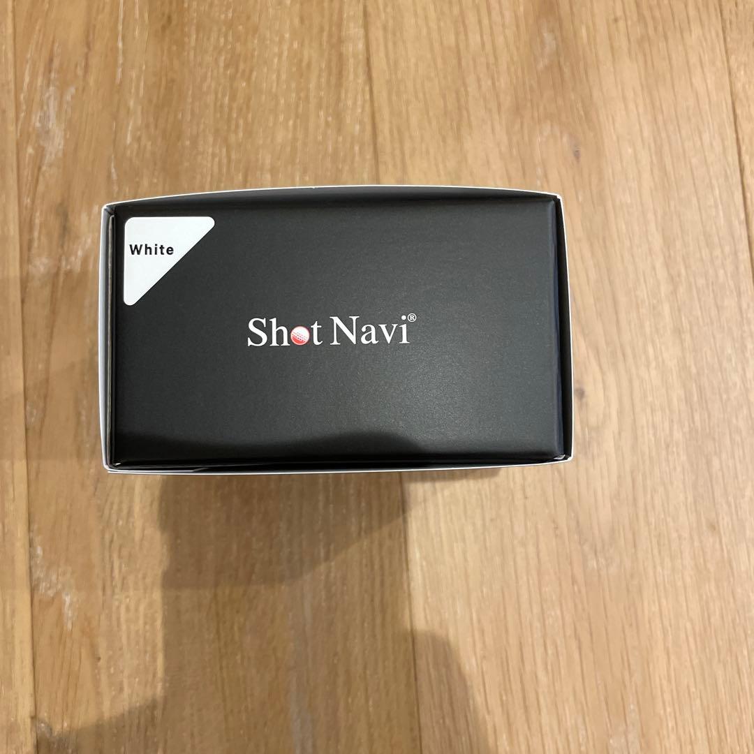 Shot Navi Evolve α ホワイト　ゴルフ GPSウォッチ