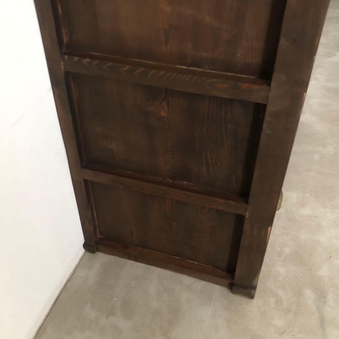 レトロ　アンティーク　古道具　古家具　古民家　ガラス棚　食器棚　箪笥　引き出し