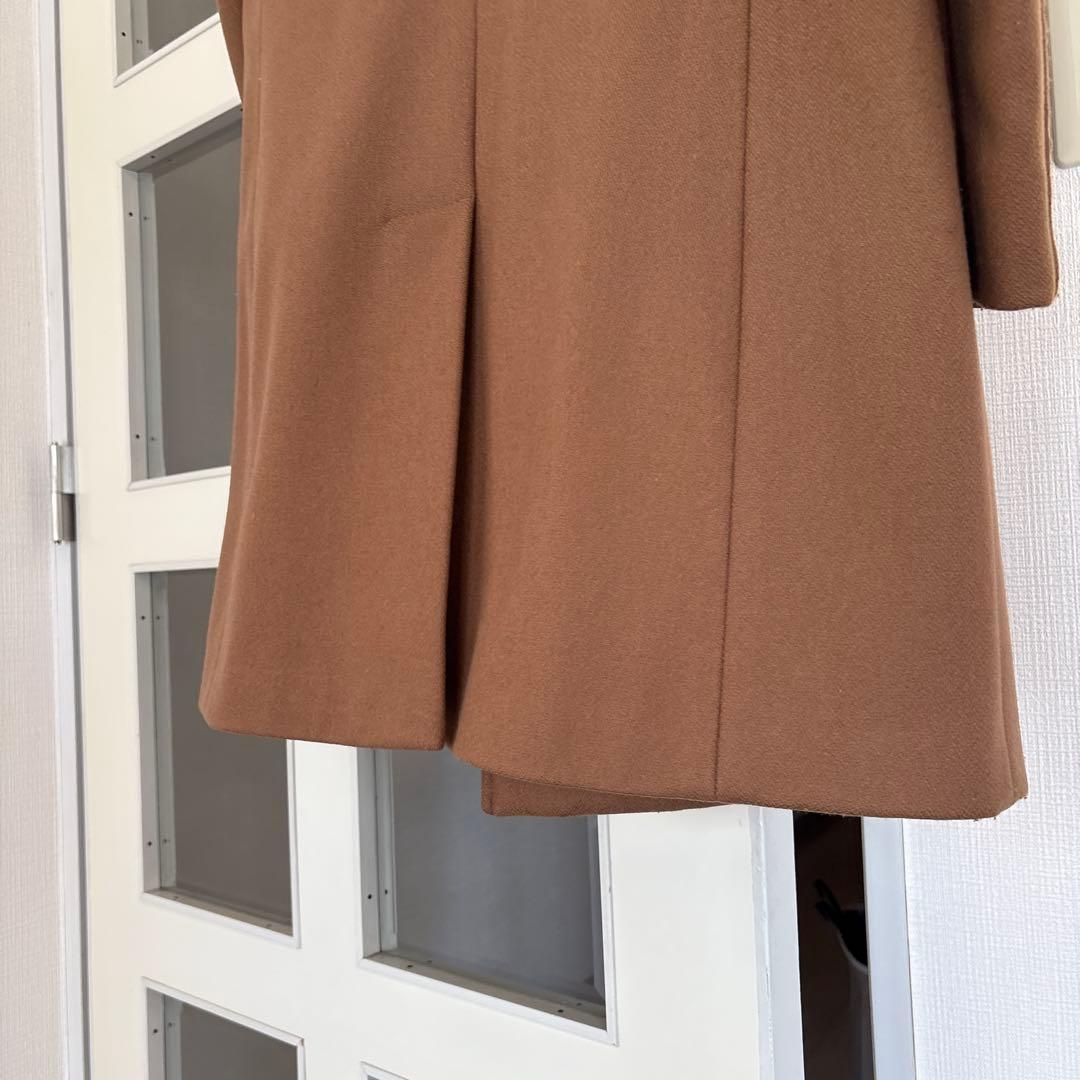 Paul Smith ブラウン ダブルブレストピーコート