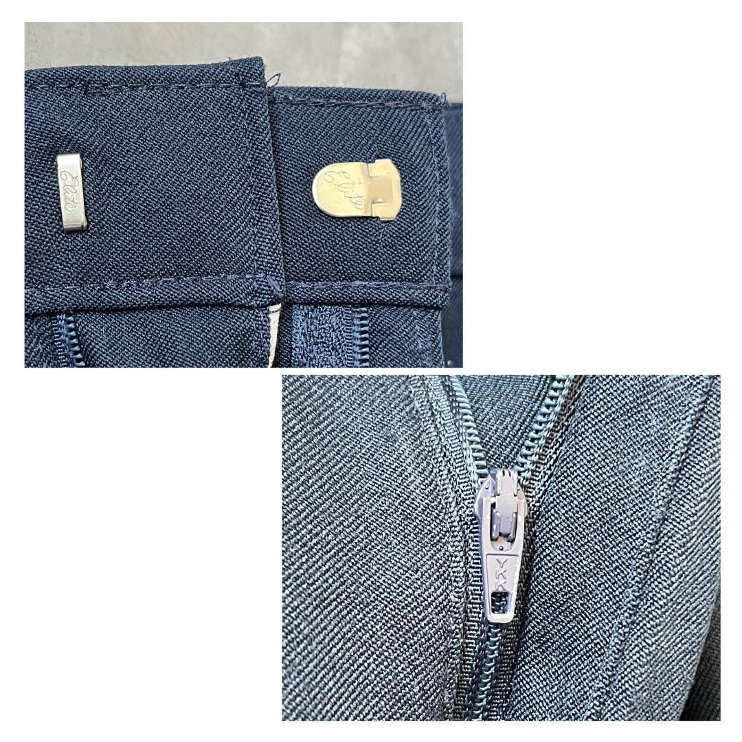 リーバイス アクション スラックス ボトム W32 90s 古着 紺 17790