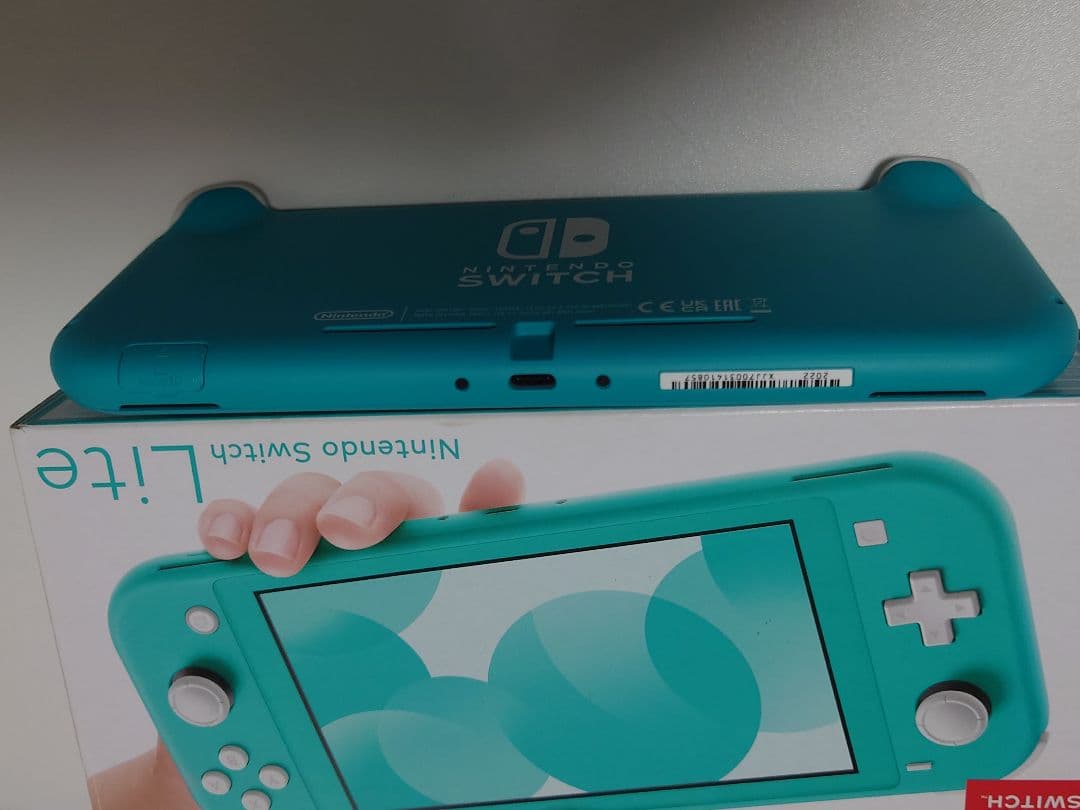Nintendo Switch Lite ターコイズ 本体 箱・ACアダプター有