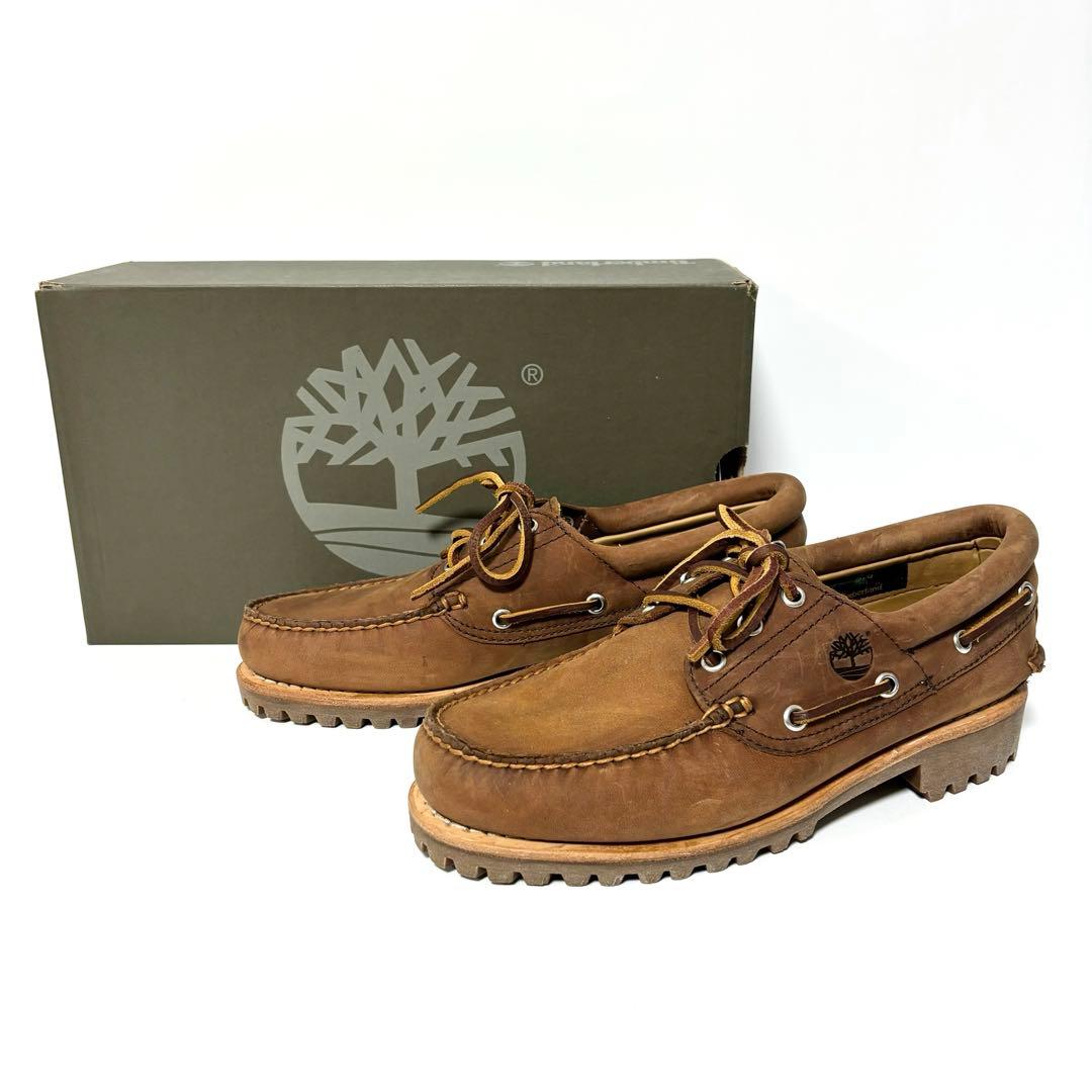 ティンバーランド 3アイ クラシック ラグシューズ ラストフルグレイン 25.0