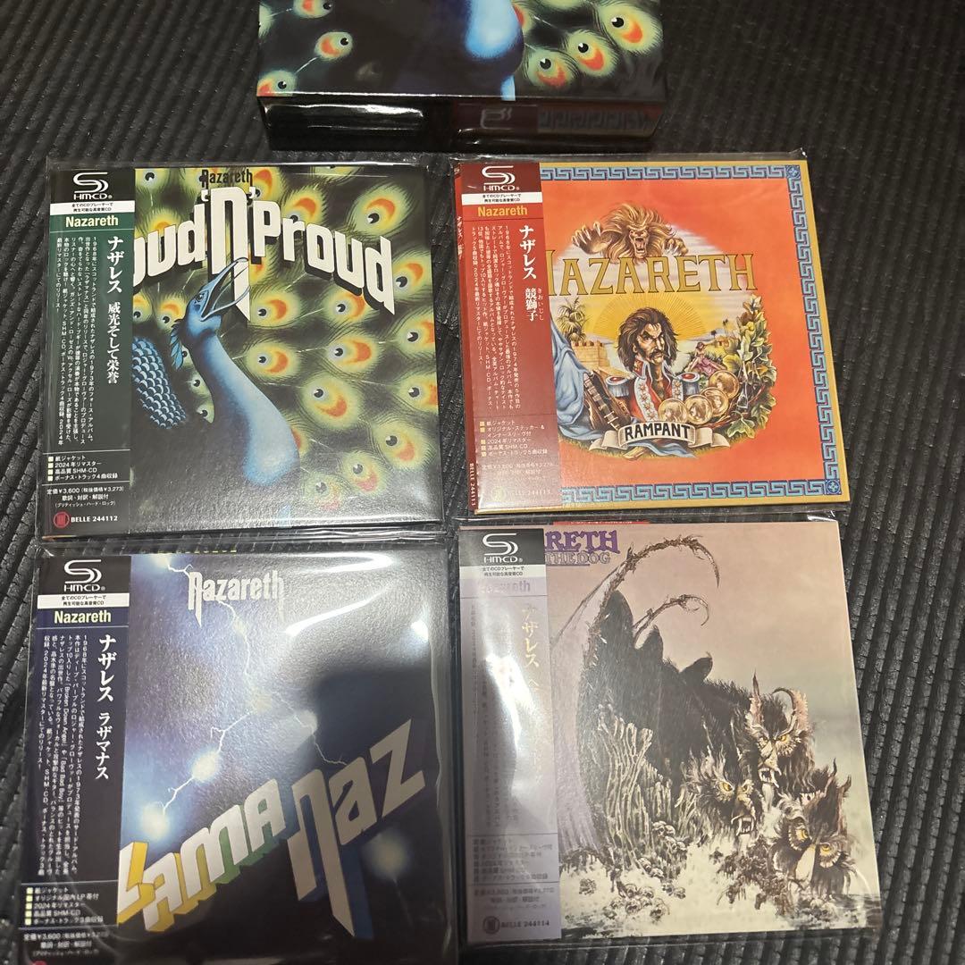 ナザレス CD 4枚セット　SHM-CD 紙ジャケットBOX