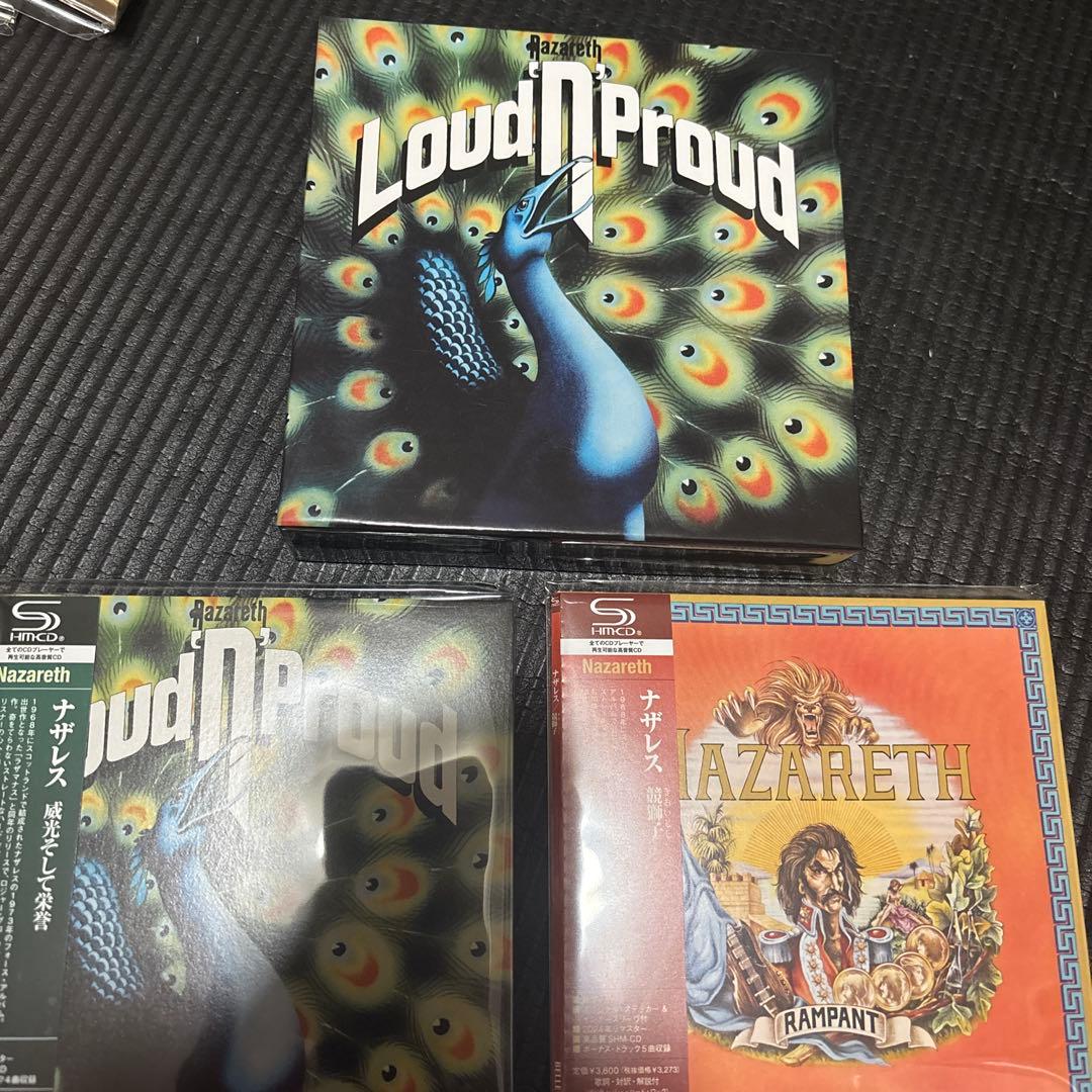 ナザレス CD 4枚セット　SHM-CD 紙ジャケットBOX