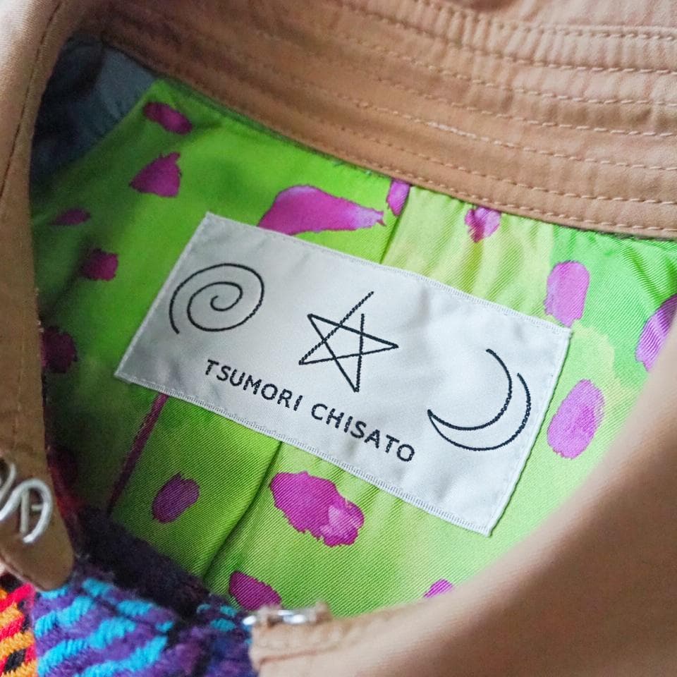 TSUMORI CHISATO ツモリチサト 18AW チェック柄 ロングコート