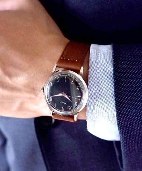 TIMEX Marlin マーリン　カリフォルニアダイヤル　黒文字盤 　美品