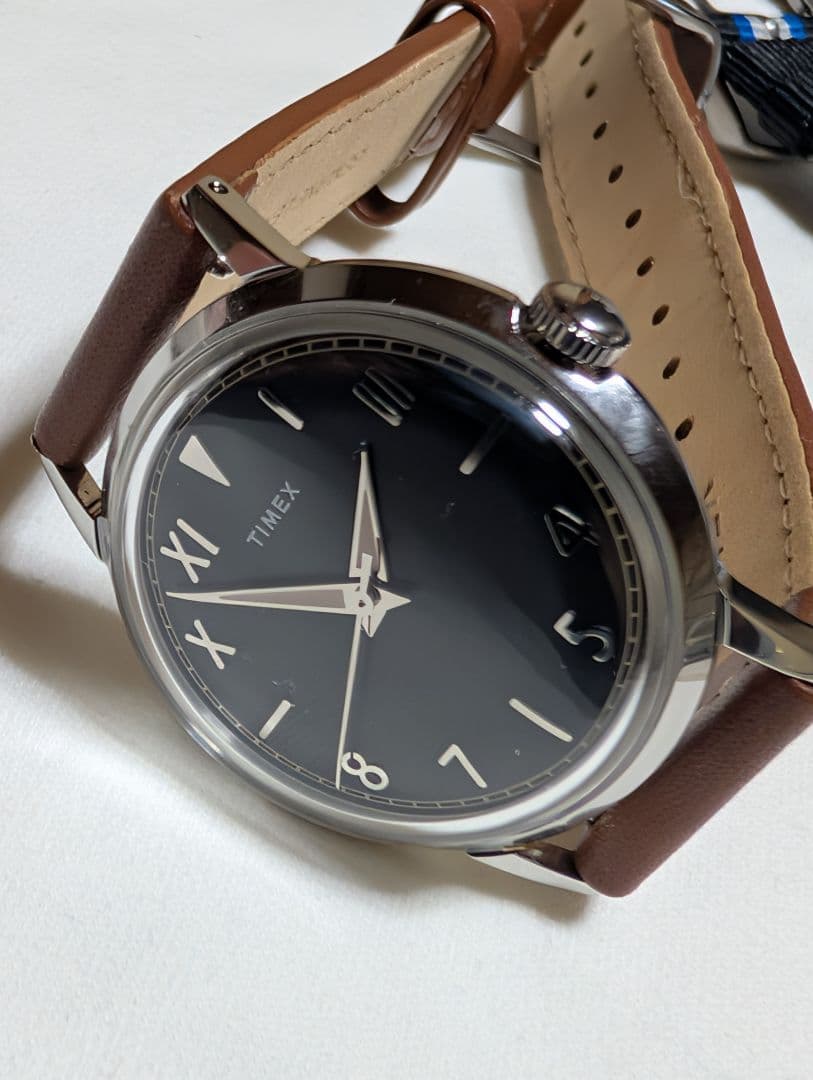 TIMEX Marlin マーリン　カリフォルニアダイヤル　黒文字盤 　美品
