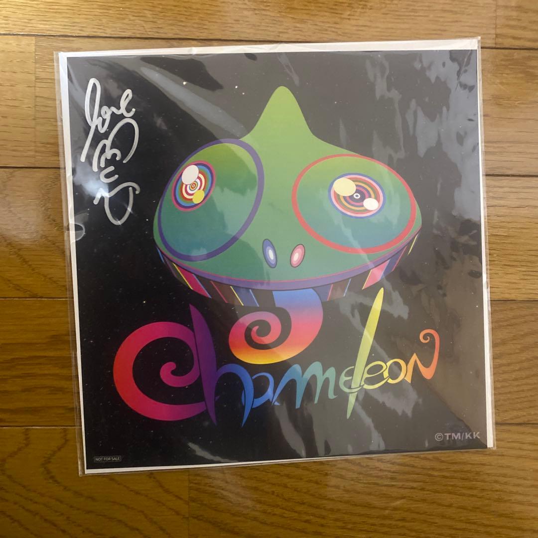 SEKAINOOWARI ベストアルバム／Chameleonsサイン入り色紙