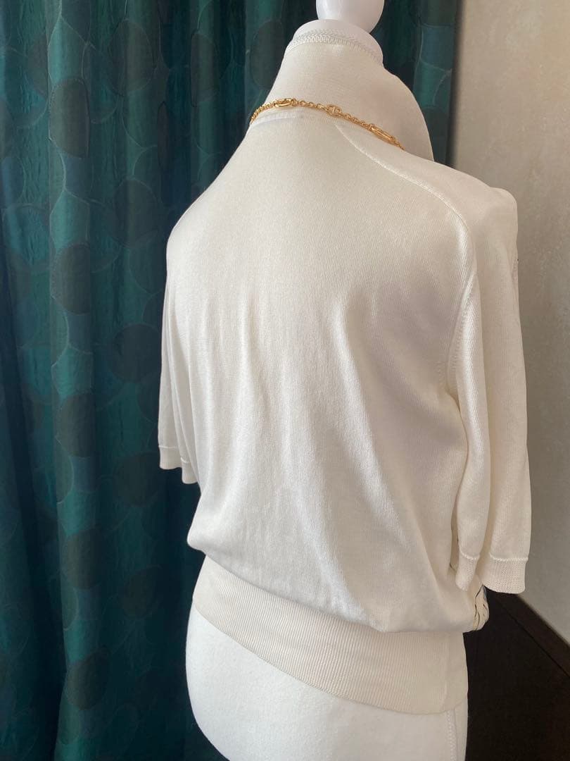 美品 エルメスHERMÈS シャンティイ CHANTILLY競馬場 シルクシャツ