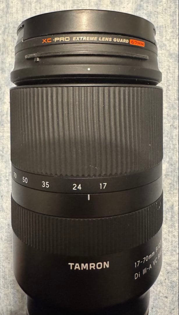 レンズ(ズーム) TAMRON 17-70mm F/2.8sony