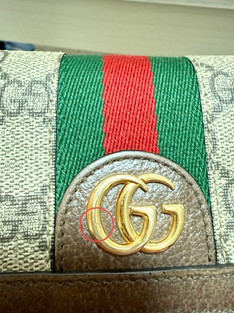GUCCI 〔オフィディア〕GG ウォレット