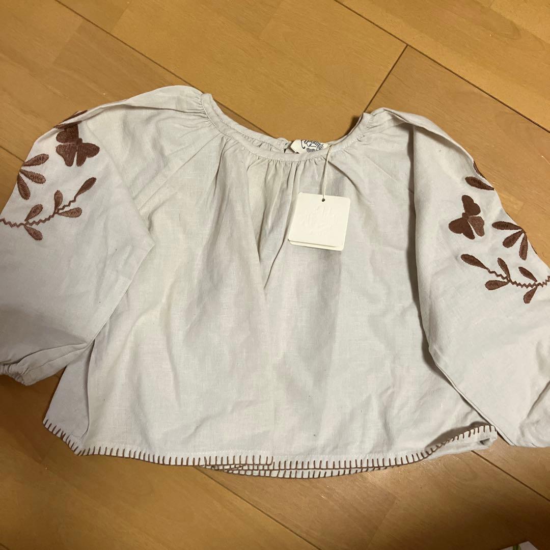 Apolina 刺繍入り長袖トップス 2-3