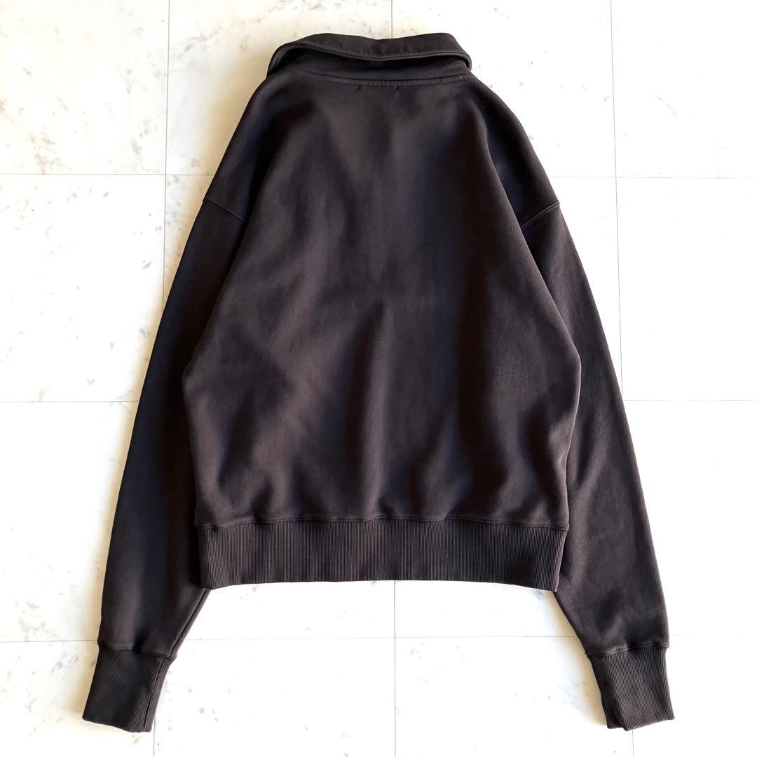 Deuxieme Classe CELERI セルリハーフジップ スウェット