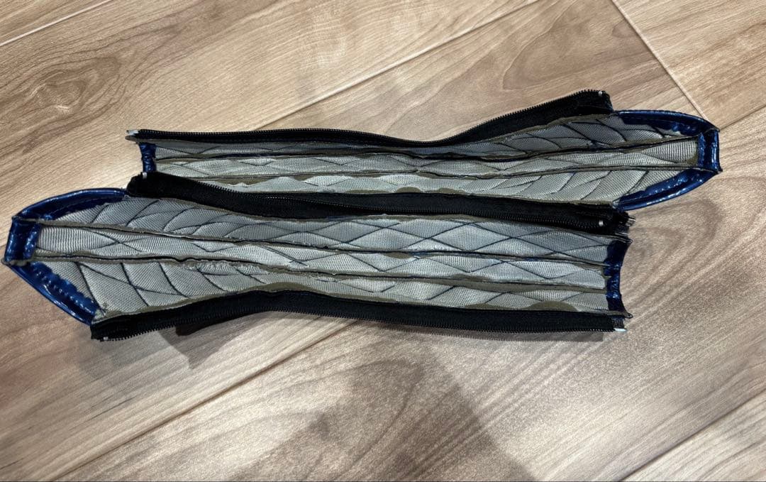 ふそう17スーパーグレート 内装パーツ5点セット ネイビー 花魁付き