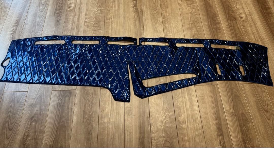 ふそう17スーパーグレート 内装パーツ5点セット ネイビー 花魁付き