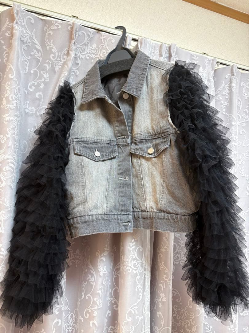 Darich ダーリッチ ボリュームチュールデニムGジャン