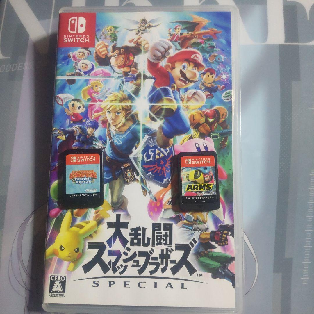 Switch 大乱闘スマッシュブラザーズ SPECIAL　ドンキーコング　等