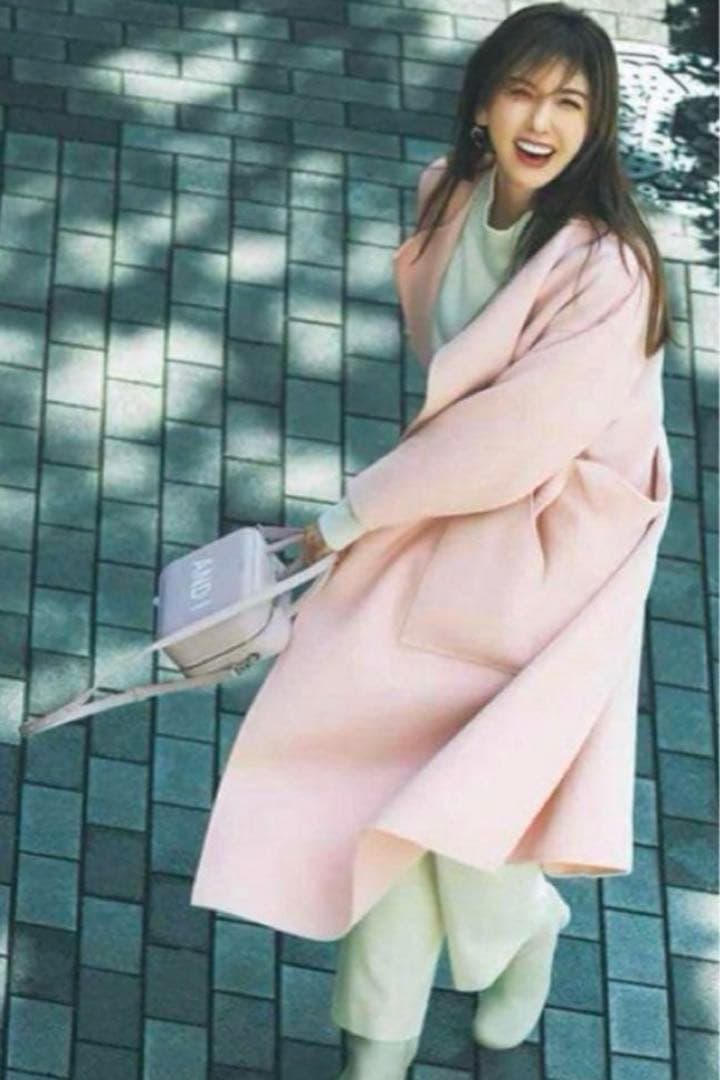 アンクレイヴ　ウールリバーロングコート