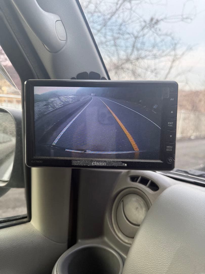 Clarion CJ-7600A モニター バックカメラ機能付き