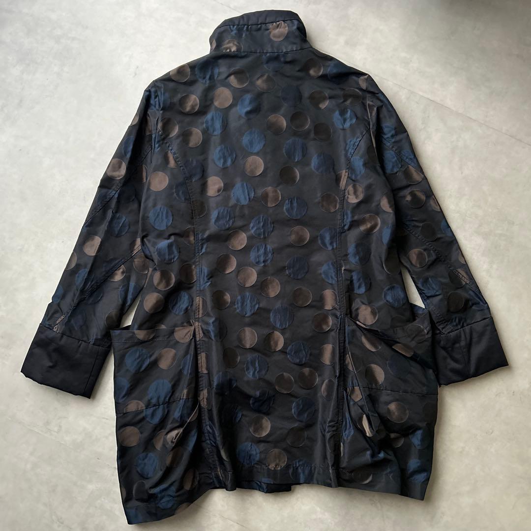 センソユニコ　mic Lifestyle ドット　異素材　変形　ジャンパー