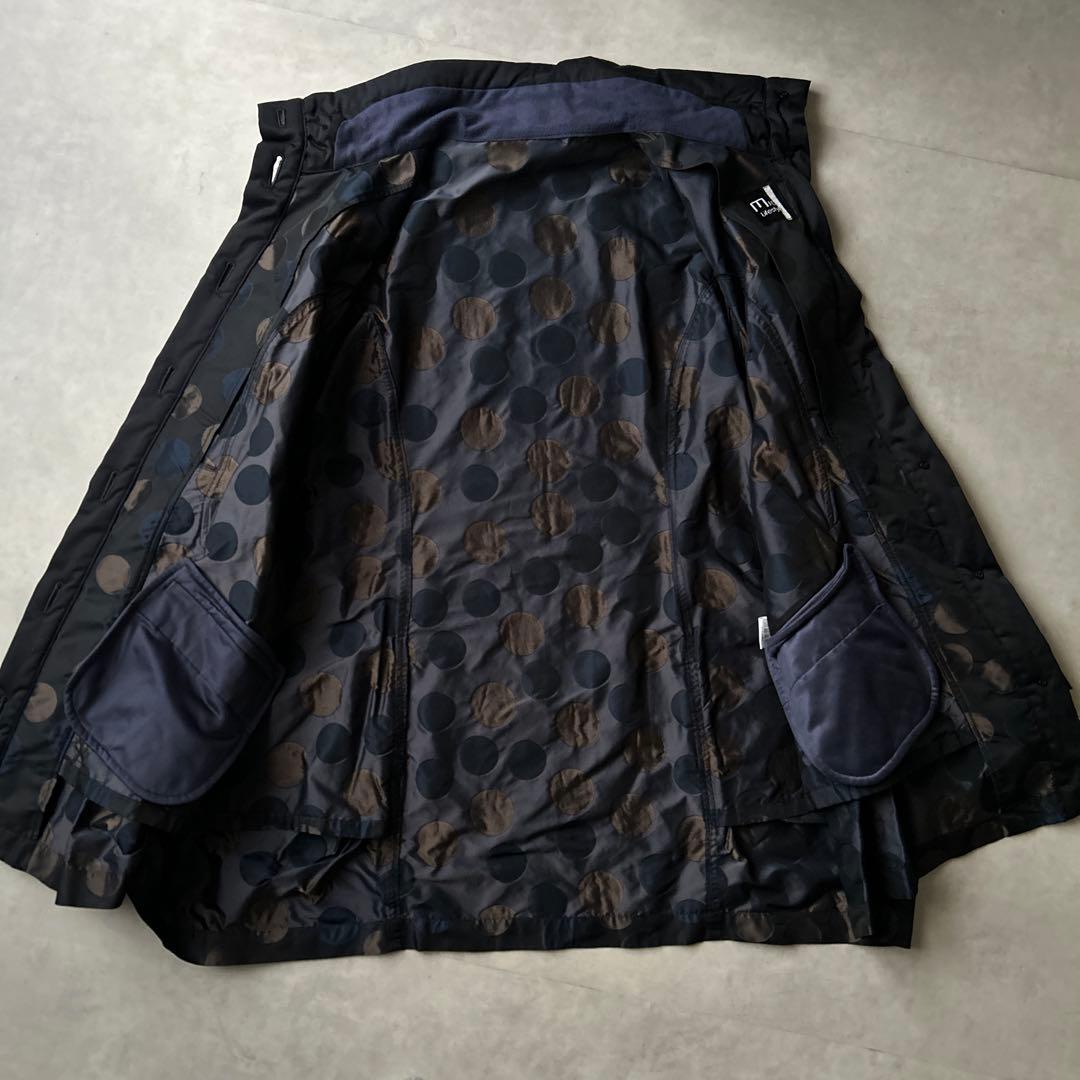 センソユニコ　mic Lifestyle ドット　異素材　変形　ジャンパー