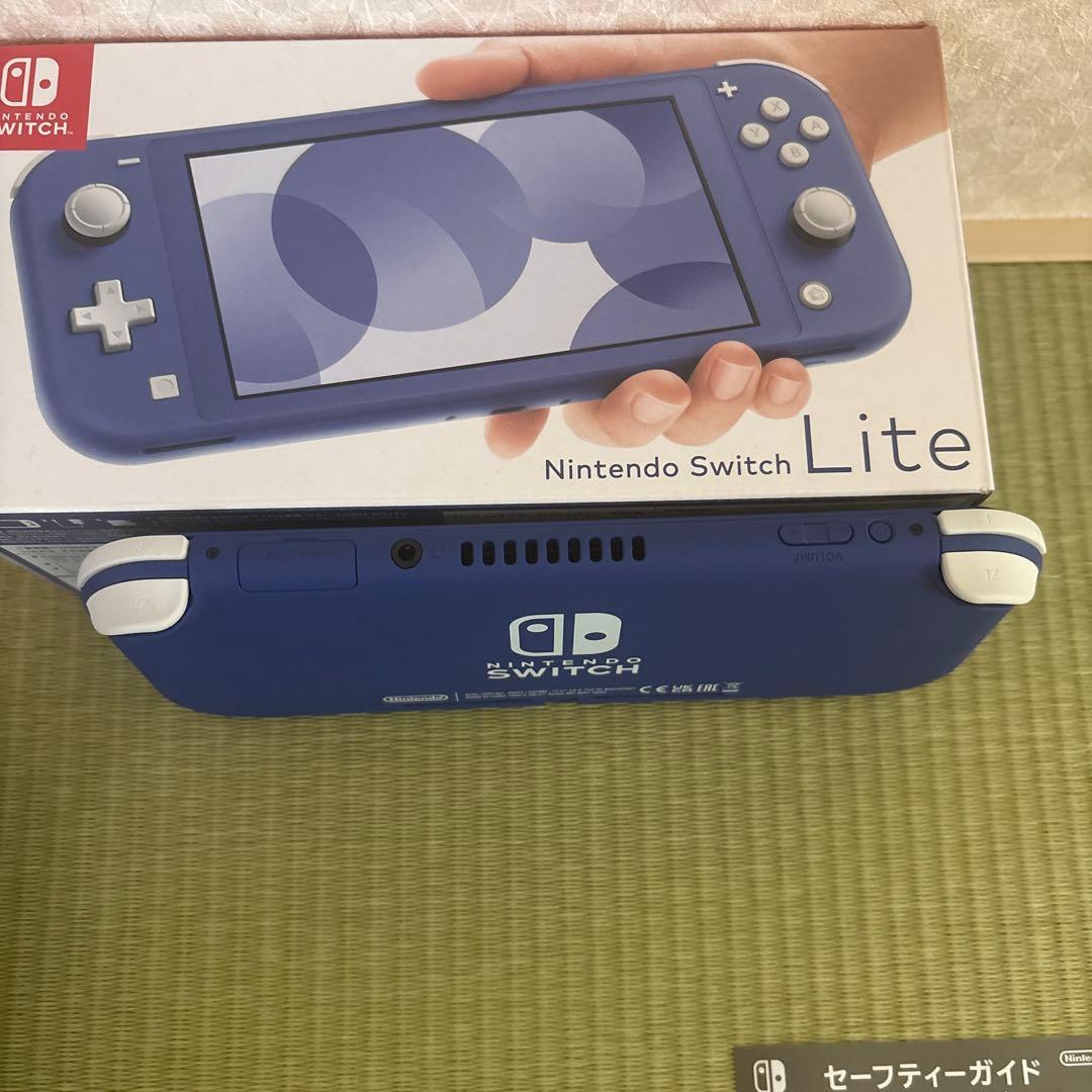 美品　Nintendo Switch Lite 青色 本体