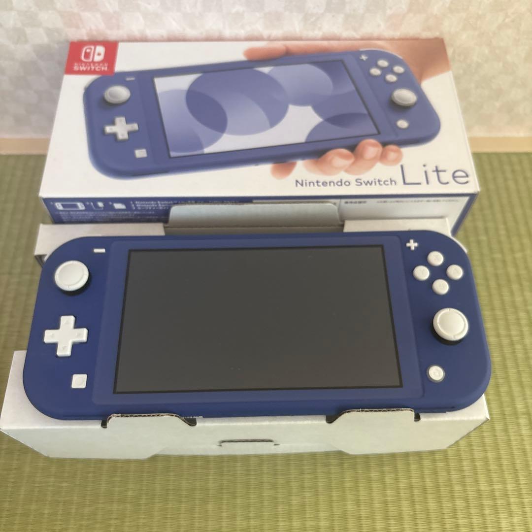 美品　Nintendo Switch Lite 青色 本体