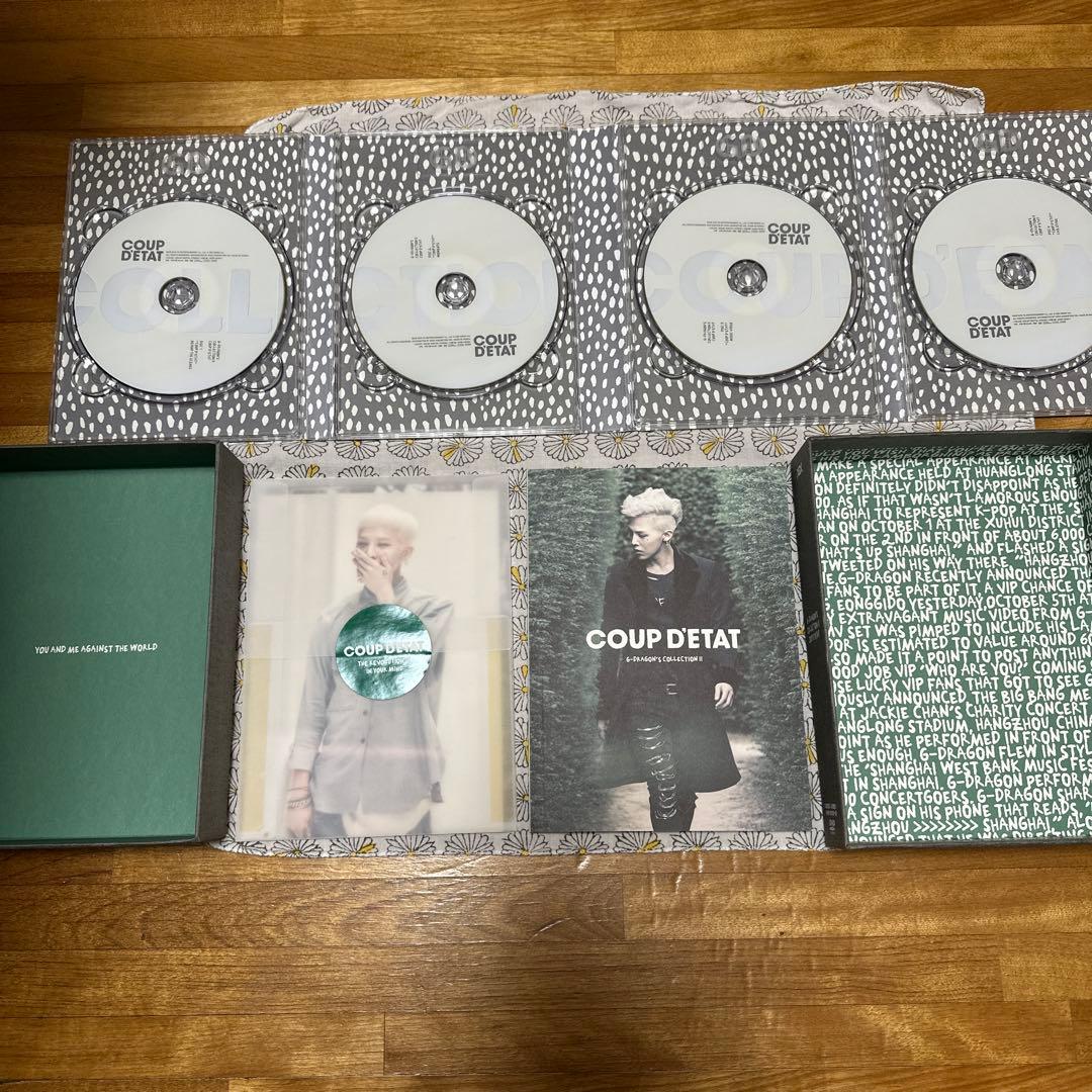 G-DRAGON COUP D'ETAT 初回生産限定　4枚組