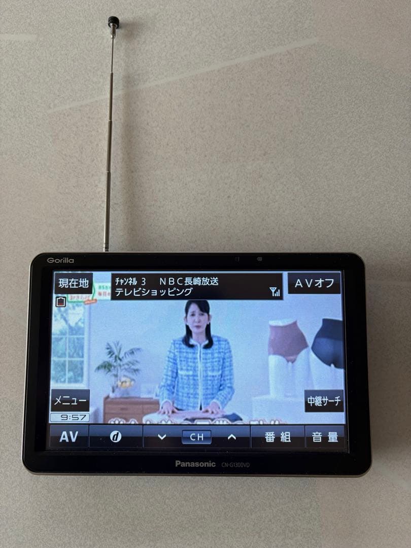 パナソニック GORILLA CN-G1300VD 7V型(インチ) カーナビ