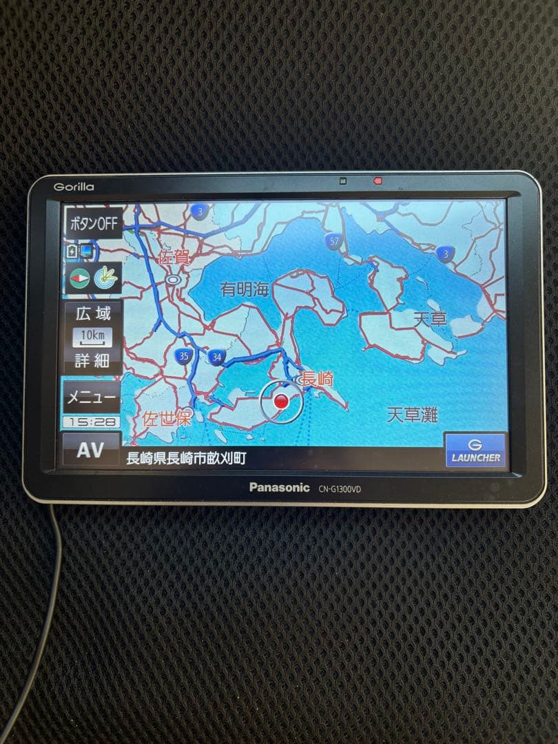 パナソニック GORILLA CN-G1300VD 7V型(インチ) カーナビ