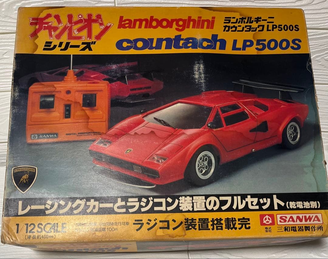 チャンピオンシリーズ 1/12スケール ランボルギーニ カウンタックＬＰ500Ｓ