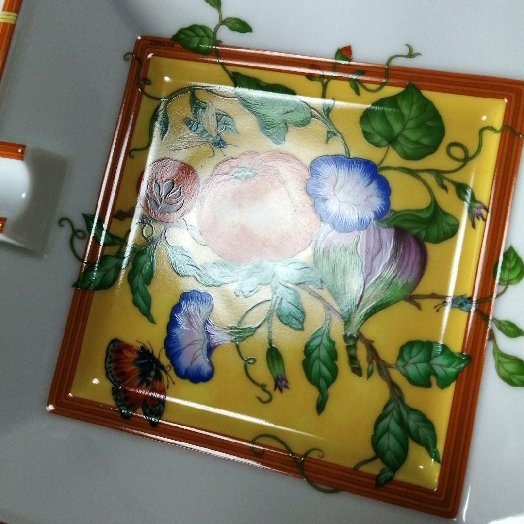 エルメス　HERMES　シエスタ　アッシュトレイ　灰皿　陶器　美品