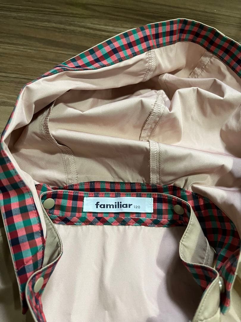 人気完売　familiar ジャケット パーカー120