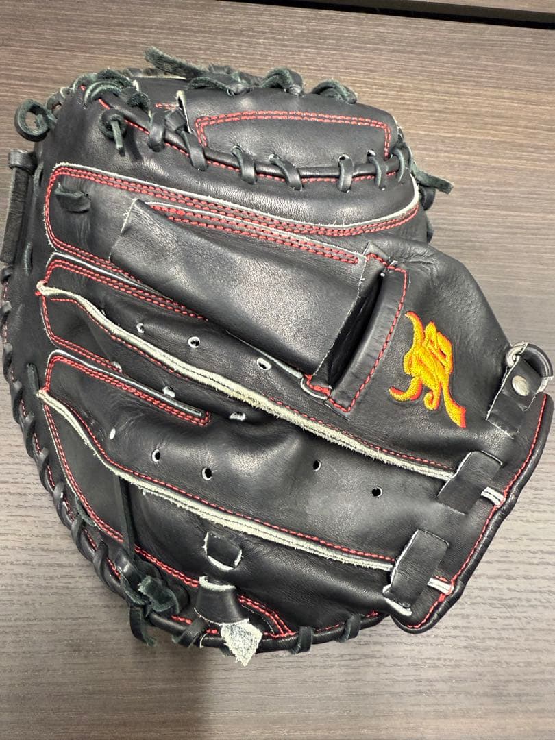 WAGYU JB 硬式グローブ 黒/赤 JB-002F