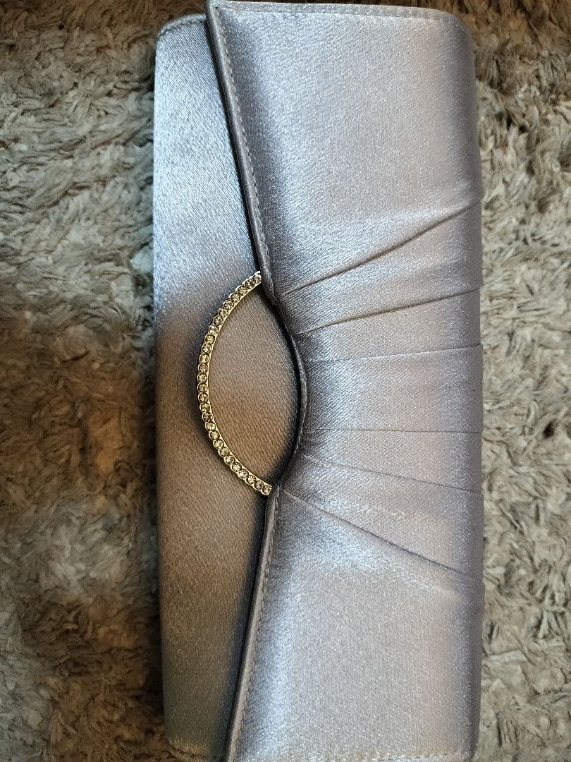 【試着のみ】AIMERエメ ジャカードレース袖付きタイトミモレ丈パーティドレス