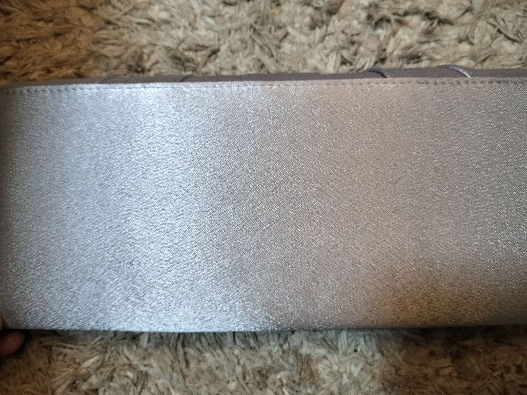 【試着のみ】AIMERエメ ジャカードレース袖付きタイトミモレ丈パーティドレス