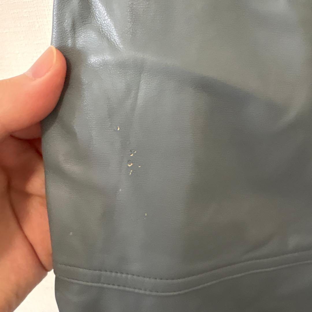 【orimi】 23aw big big slacks leather