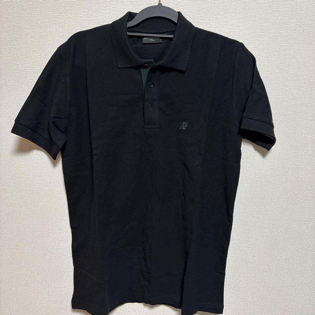 オーデマピゲ　 ブラックポロシャツ L