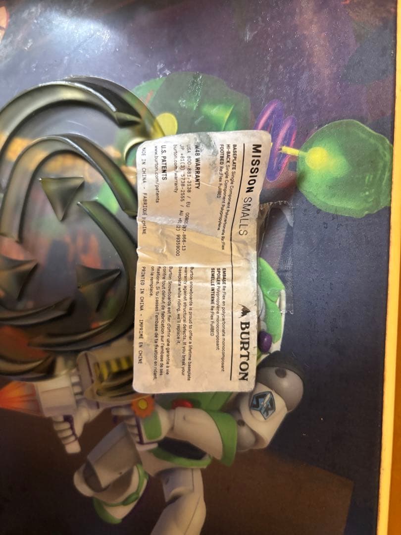 Burton Chopper 125 Toy Story スノーボード 中古