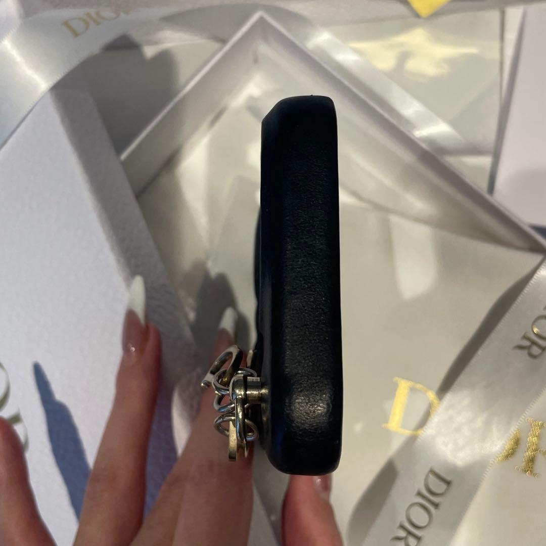 Lady Dior iPhone 16pro ケース 本物購入証明有